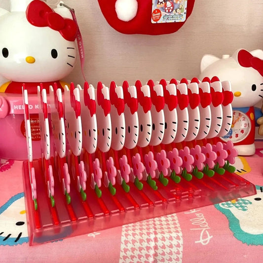 Hellokitty high-value desk desktop shelf desk document storage rack student and children's compartment storage box